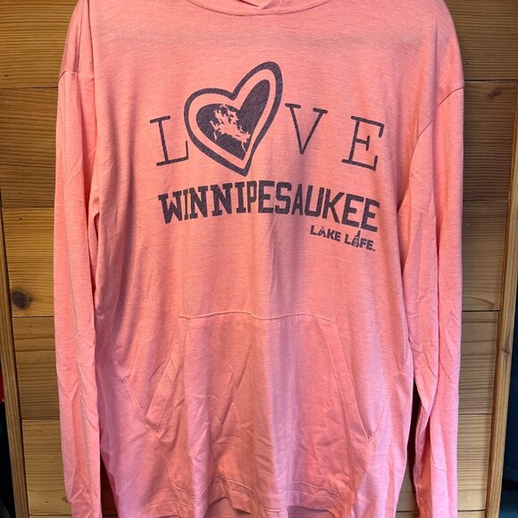 Lake Winnipesaukee Lightweight Hoodie - L - Picture 2 of 7